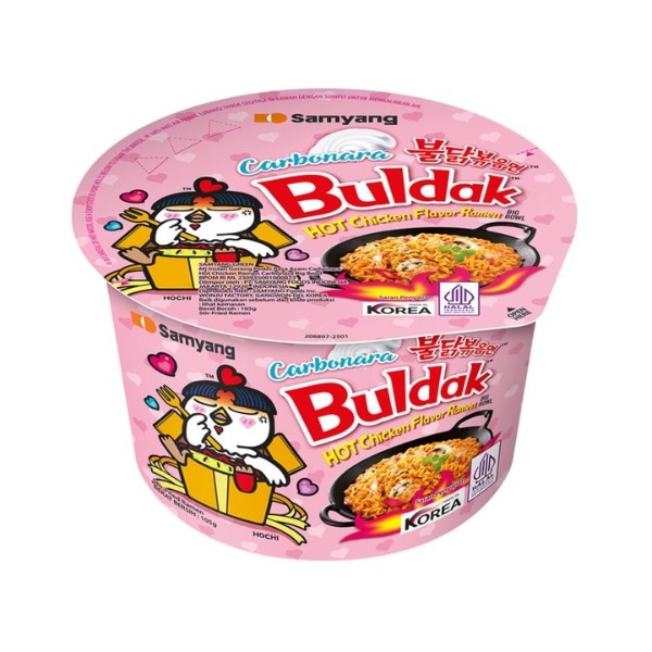

SAMYANG HOT CHIKEN RAMEN CARBONARA BOWL 120 GR