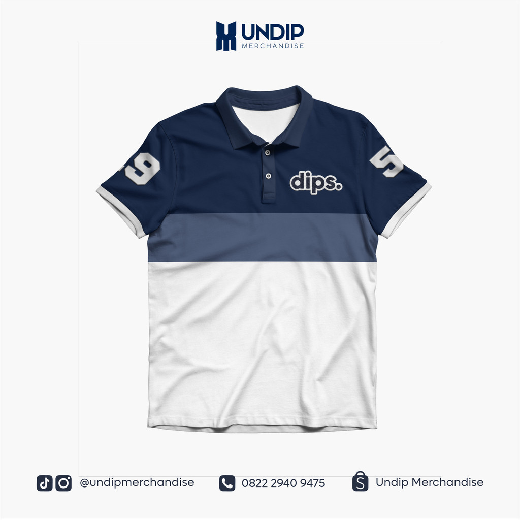 KAOS POLO UNDIP 3 WARNA