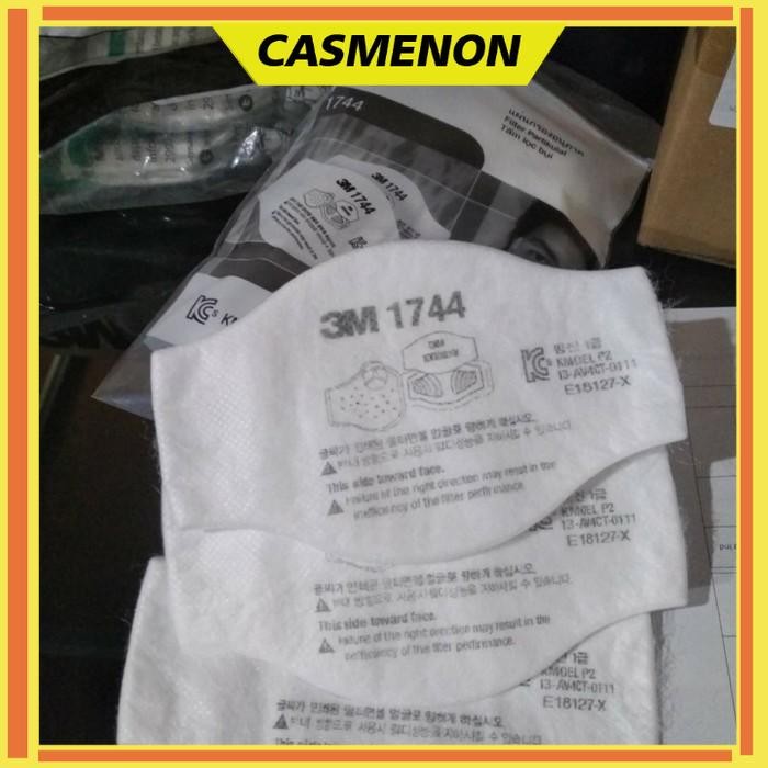 3m particulate respirator filter 1744 / Filter masker original - 1744