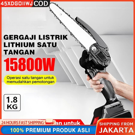Chainsaw mini 6 Inch Chainsaw Chain Saw Cordless Chainsaw Cordless Chainsaw Gergaji Rantai Elektrik 