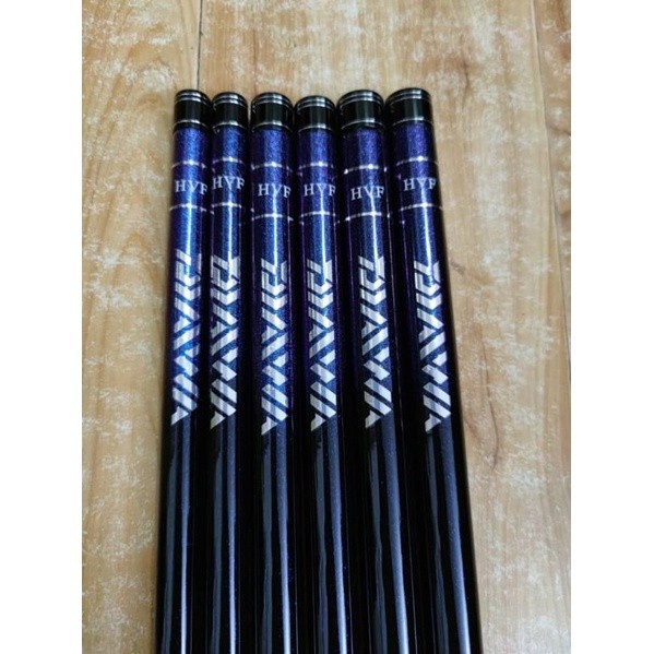 tegek daiwa blue dragon wei hai 6h 19t ujung 1.6mm kaku spek tombro bandeng