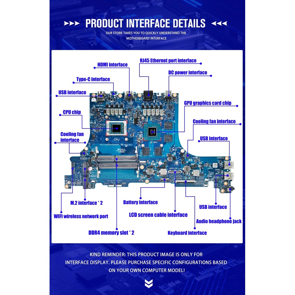 LA-8226P Laptop Motherboard For ASUS K45A P45VA K45A Notebook Mainboard With CPU 100% tests OK fast 