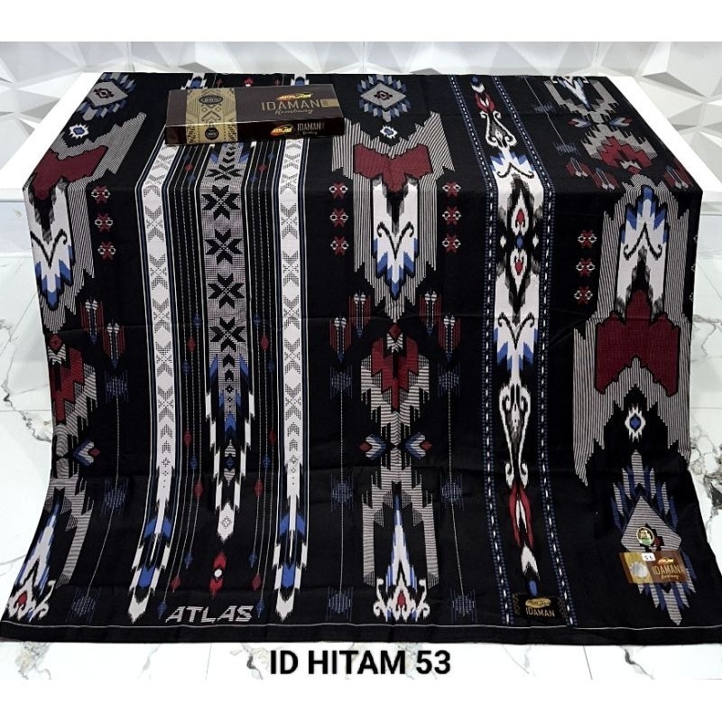 DIKASHOP sarung atlas idaman kembang 555 Motif Bhs Sge, Sgf