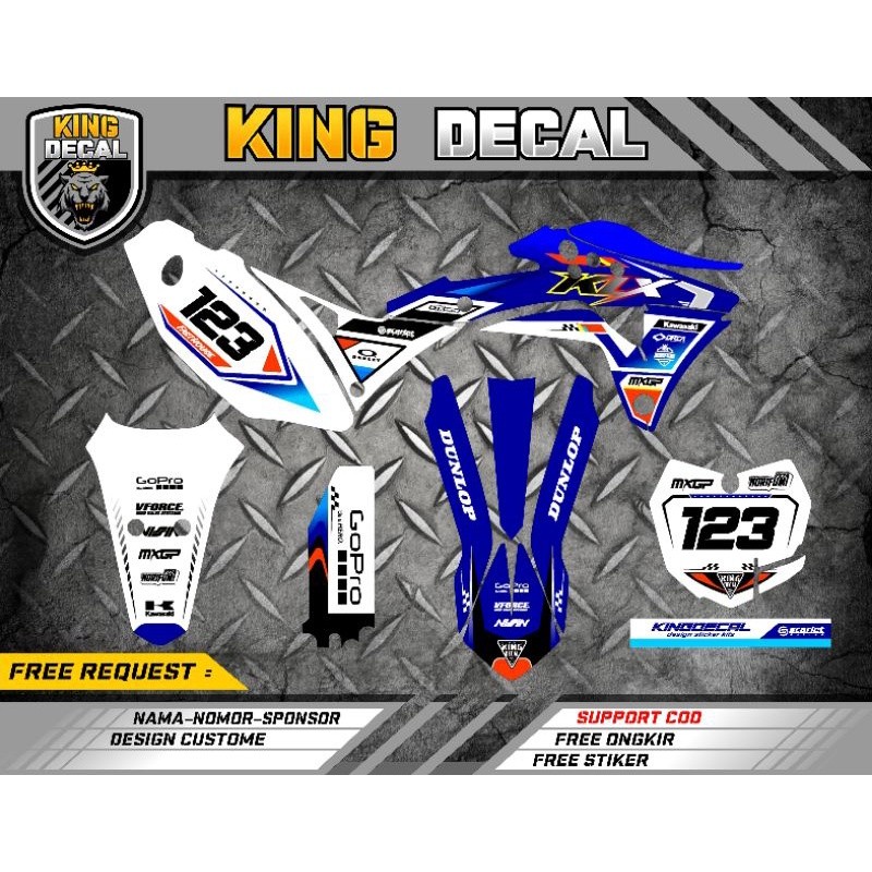 DEKAL / DECAL   KLX GORDON FULL BODY