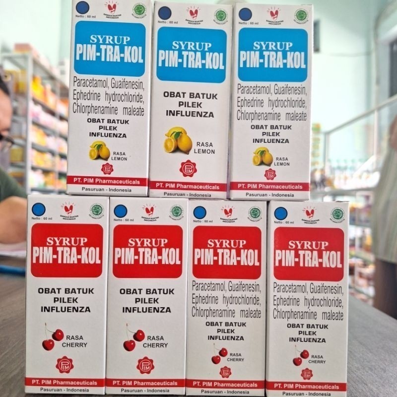 Pimtrakol Sirup Obat Batuk Pilek Influenza - ABO