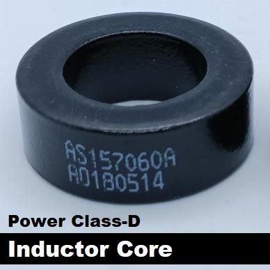 Toroid Core LPF Inductor 4cm 157060 77083 Ferit Induktor Power Class-D