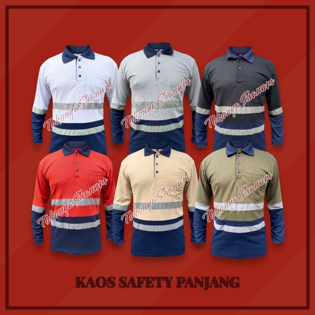 RIRUSHOP Kaos kerah / kaos polo / poloshirt / polo shirt / Kaos Polo Premium Kombinasi 2 warna / kao
