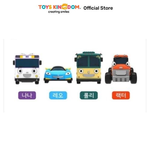 Tayo Set Diecast Car 4 Style Mini Car6 Toys Kids Toy Mobil Mainan Miniatur Mobil Mobil-Mobilan