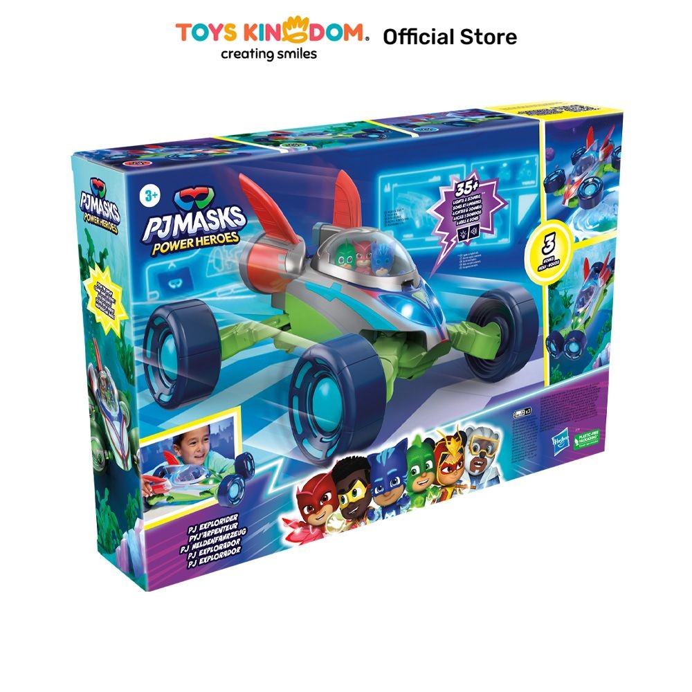 Toys Kingdom Pj Masks Power Heroes Pj Explorider F7599 Toys Kids Toy Set Mainan Koleksi Permainan Bo