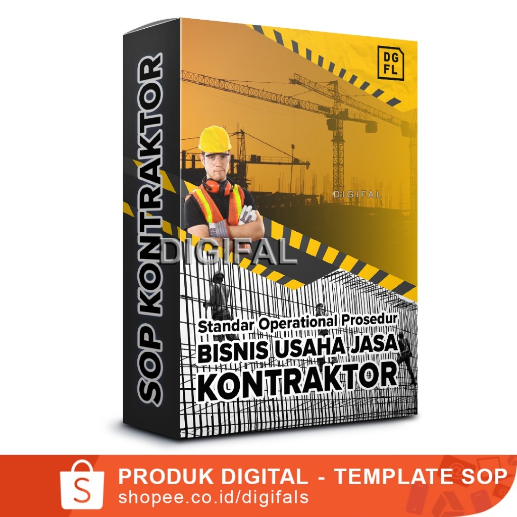 Paket SOP BISNIS KONTRAKTOR - Standar Operational Prosedur Bisnis Usaha Jasa Kontraktor TerIengkap