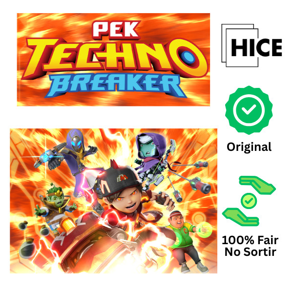 Boboiboy Monsta Galaxy Card TCG - Pek Techno Breaker