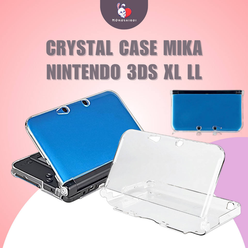 Crystal Case Mika Nintendo 3ds XL LL 3dsXL 3dsLL Mika Nintendo Old 3ds XL Casing Transparan Bening