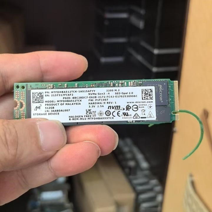 CTRLSPACE SSD M2 Nvme 256GB 512GB 1TB Original Second / Bekas Copotan Semua Merk