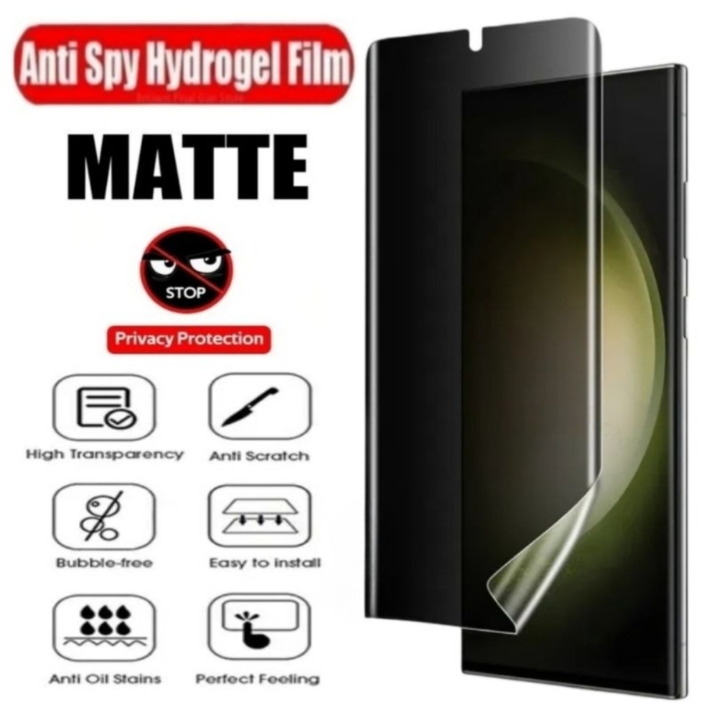 Anti Gores Hydrogel Matte Spy Privasi Anti Intip For Xiaomi Mix fold Xiaomi Mix fold 2 Xiaomi Mix fo