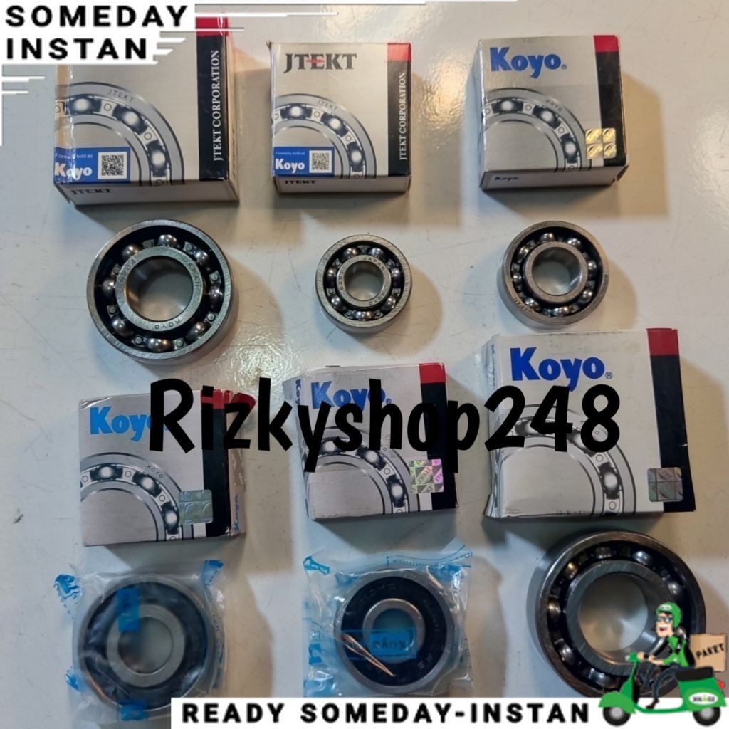 HB- 1 PAKET BEARING KOYO Koyo laher gearbox HONDA rasio set vario 125 old vario 125 led vario 150 va