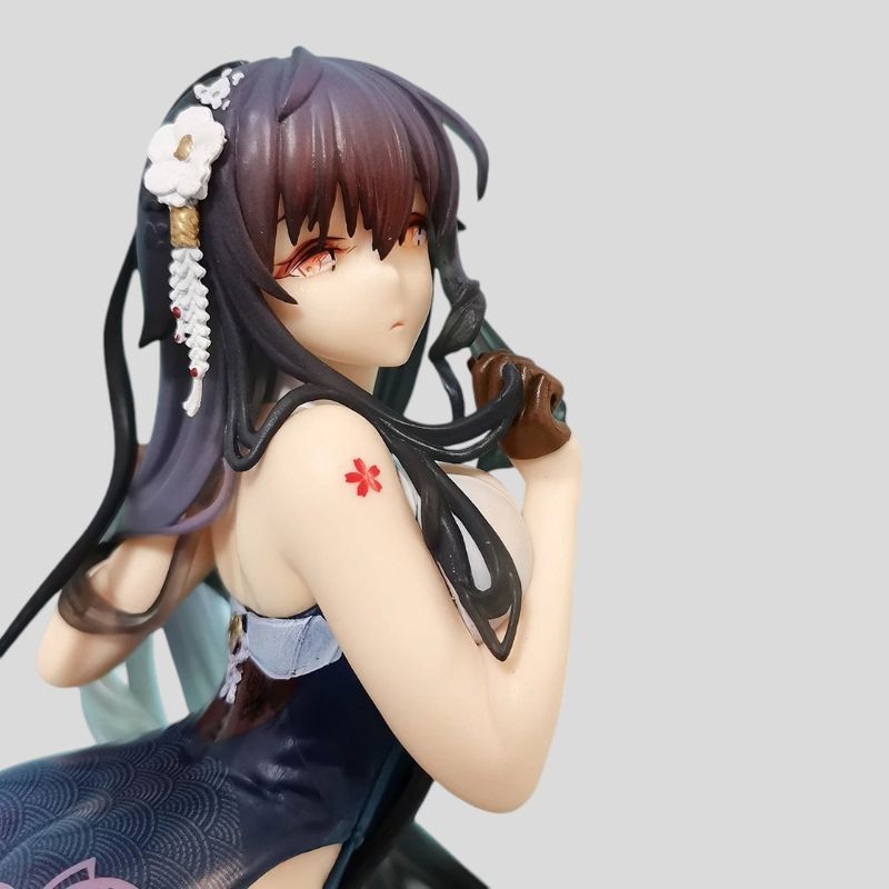 azur lane ijin azuma cheongsam haban pvc figures