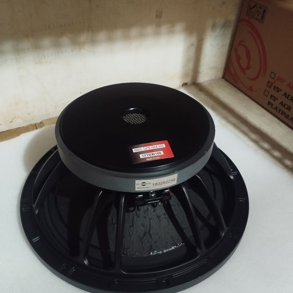 SPEAKER KOMPONEN B&C 12TBW100 speaker komponen 12inch b&c 12 tbw 100
