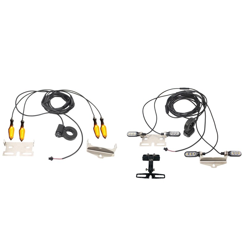 Ebike Turn Signal Ebike Cable Ebike Cable LED Flashing 12V Ebike Cable V04-36-72V