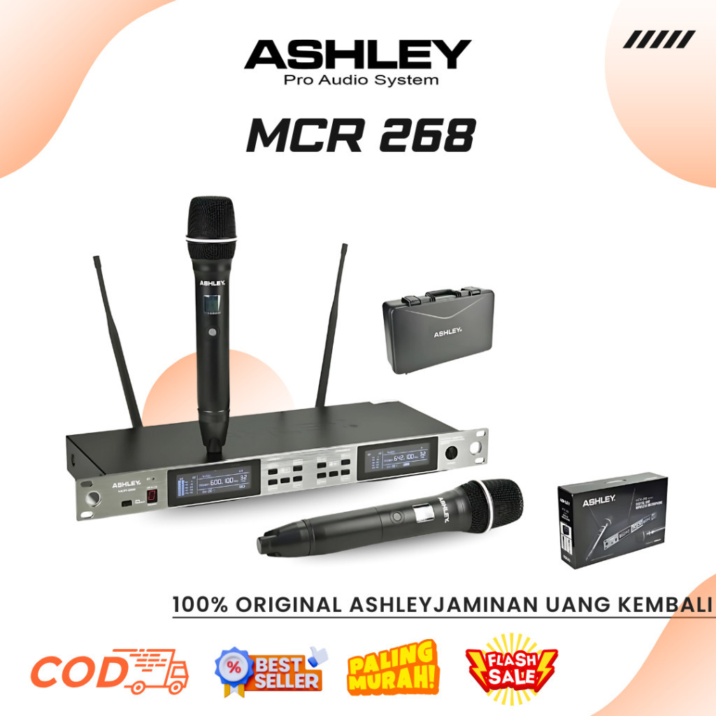 Mic Ashley MCR 268 anti-feedback function