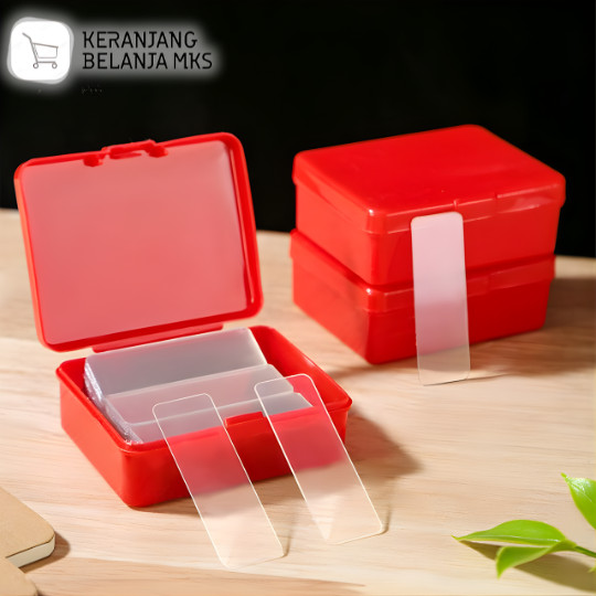 Perekat Double Tape No Trace Double Sided Adhesive Tape 60PCS