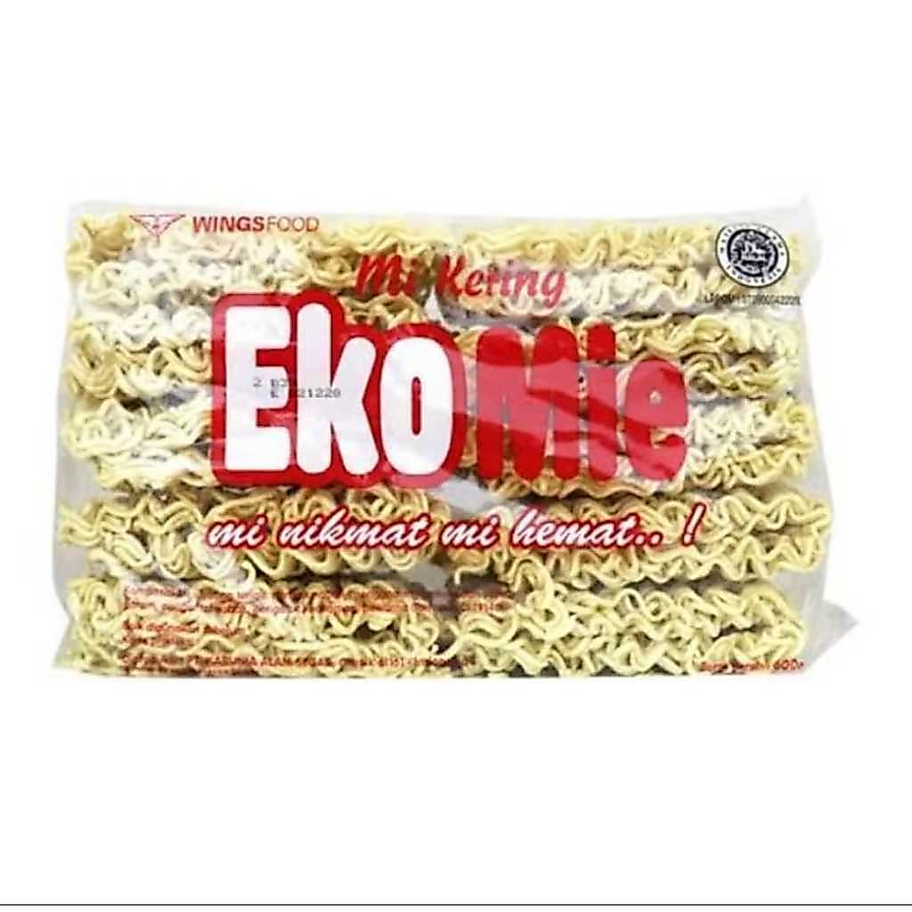 EKO mie mie kering 600gr/mie kering Eko mie 600gr