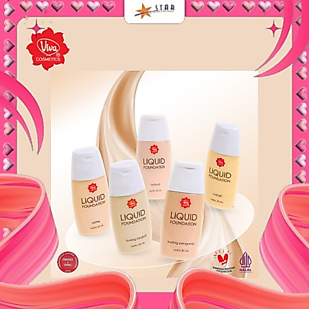 * STAR * VIVA LIQUID FOUNDATION MANGIR 30ML