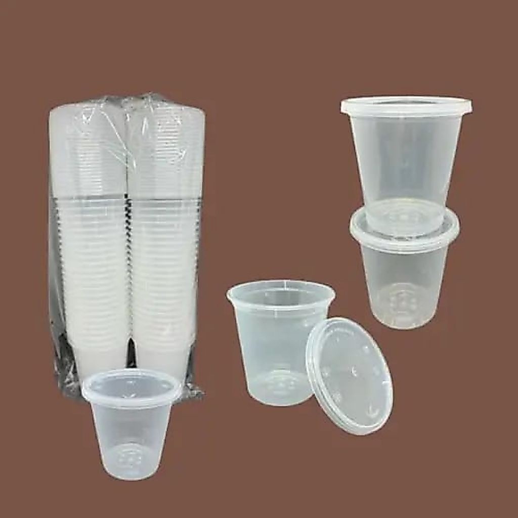 Thinwall sauce cup 200ml isi 50pcs /tempat selai roti