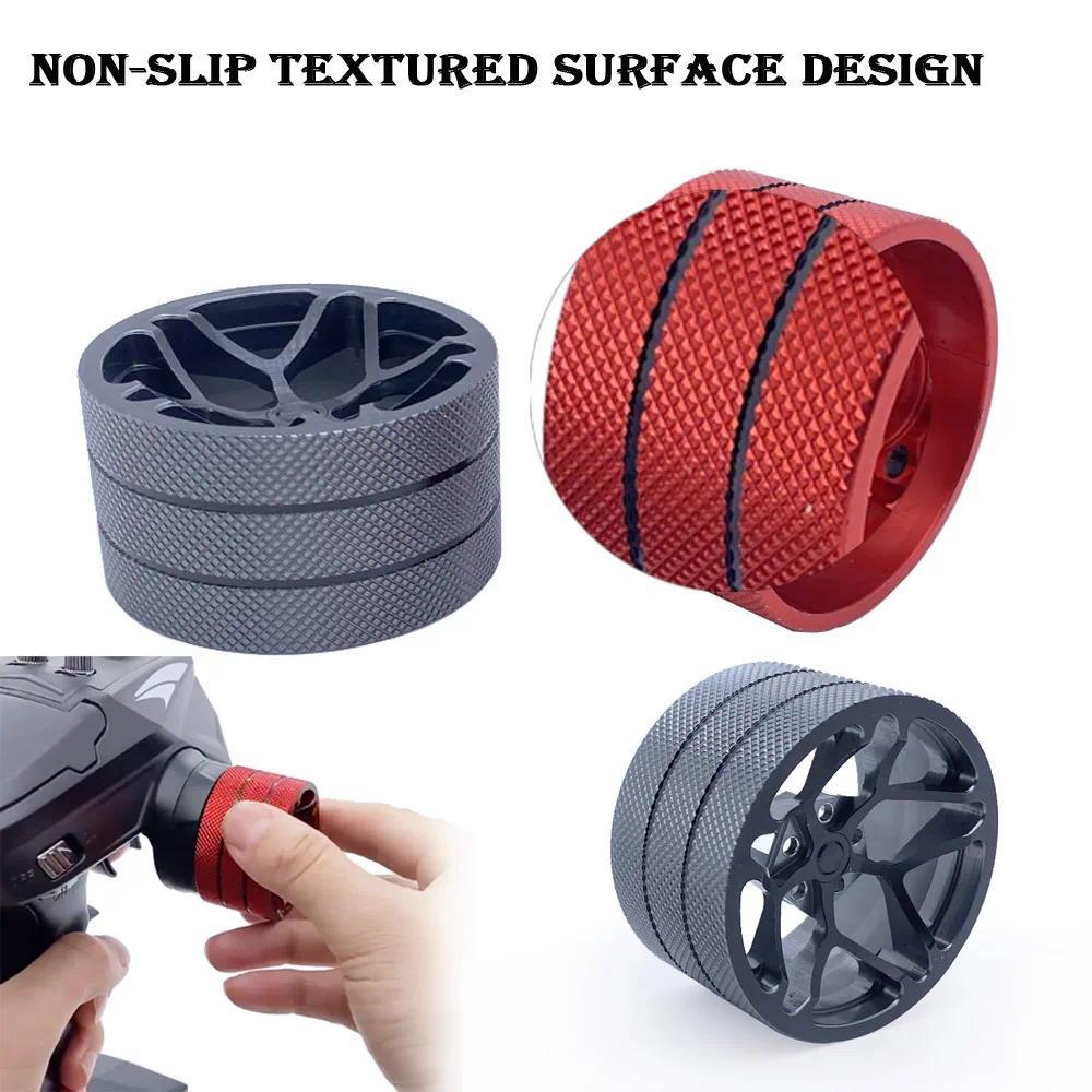 RC Car Aluminium Remote Control Steering Wheel Handwheel for RC Transmitter TQI Flysky Noble NB4 X6 