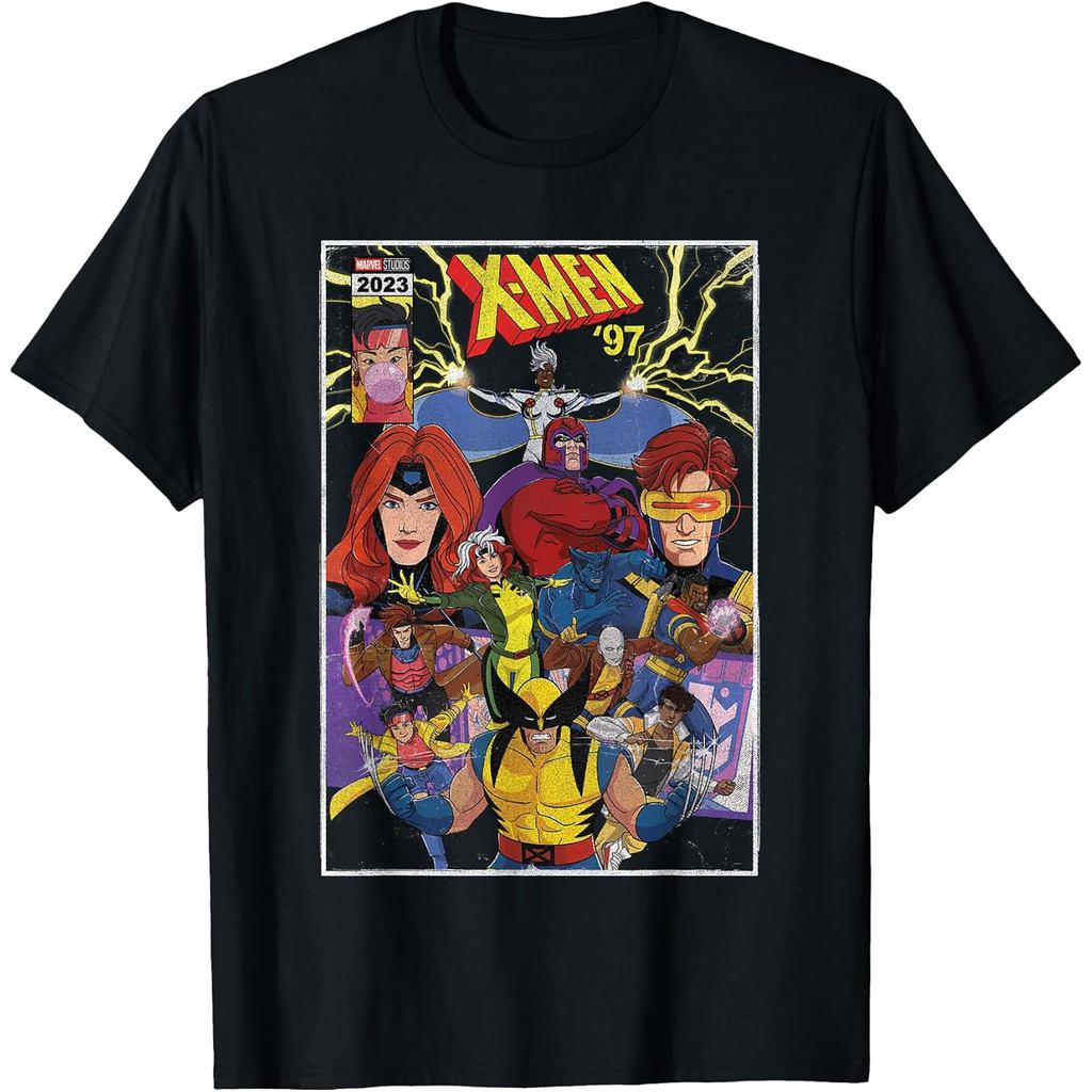Kaos Marvel Motif X-Men Lengan Pendek Pelindung Big Size Semua Bentuk Tubuh