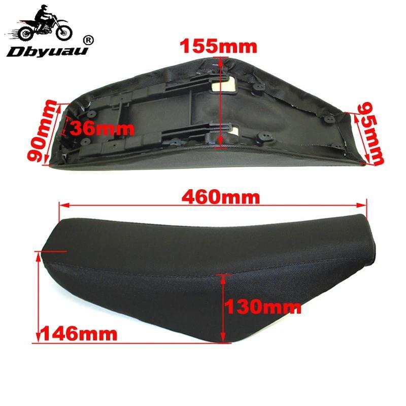 Dbyuau Tall Foam Seat For Honda 50cc 70cc 90cc 110cc 125cc 140cc 150cc 160cc Trail Motor Motorcycle 