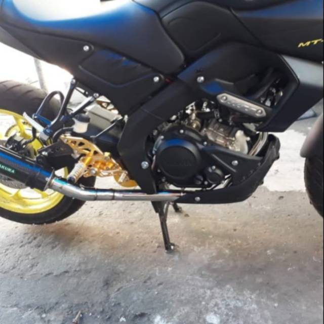 Footstep Underbone NUI RACING Pnp Yamaha MT-15Dijamin pnp, tinggal pasang, khusus MT-15