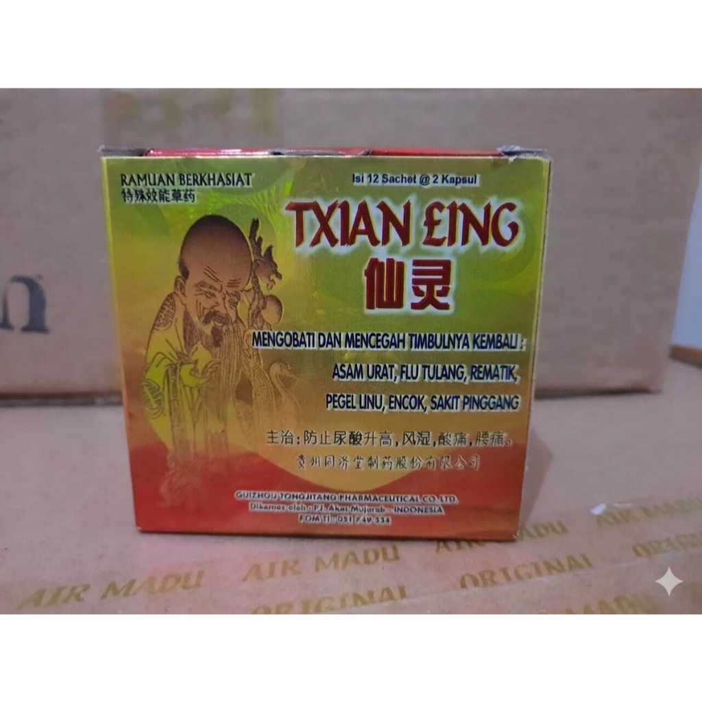 kapsul tradisonal xianling nusantara siap kirim