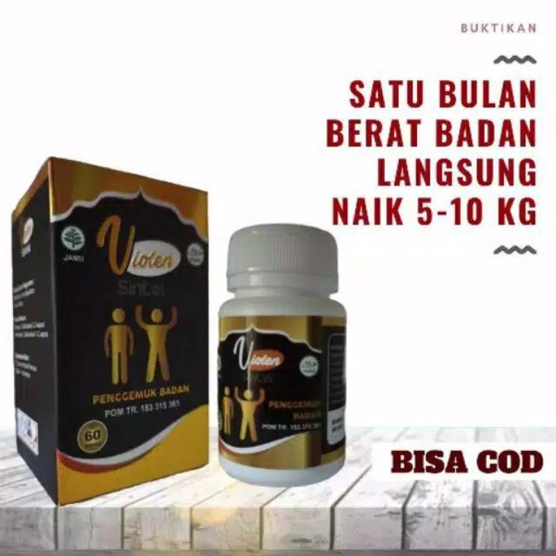 VIOLEN OBAT PENGGEMUK BADAN ASLI 100% ORIGINAL SUPLEMEN BPOM HERBAL