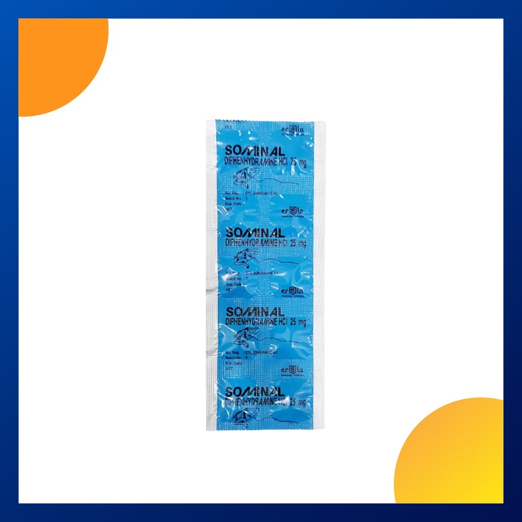 SOMINAL 1 STRIP @ 10 TABLET