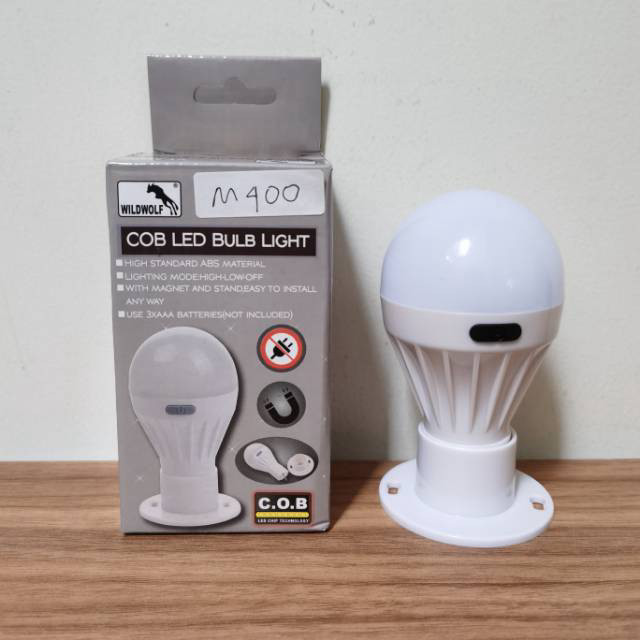 Lampu Senter LED Bohlam Multifungsi M400