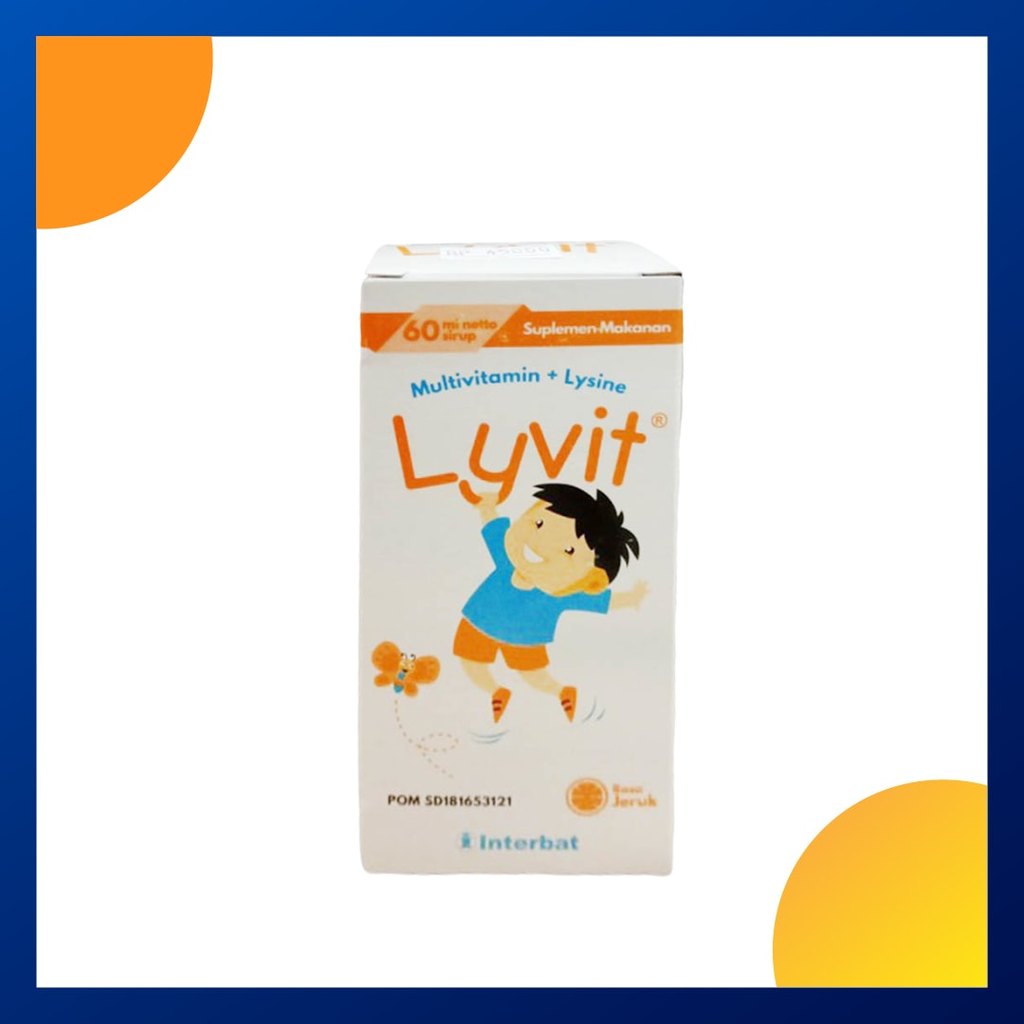Lyvit Syrup Isi 60 Ml Botol