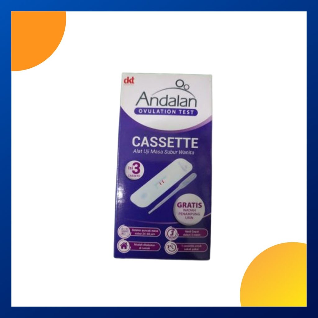 Andalan Ovulation Test Box 3 Cassette