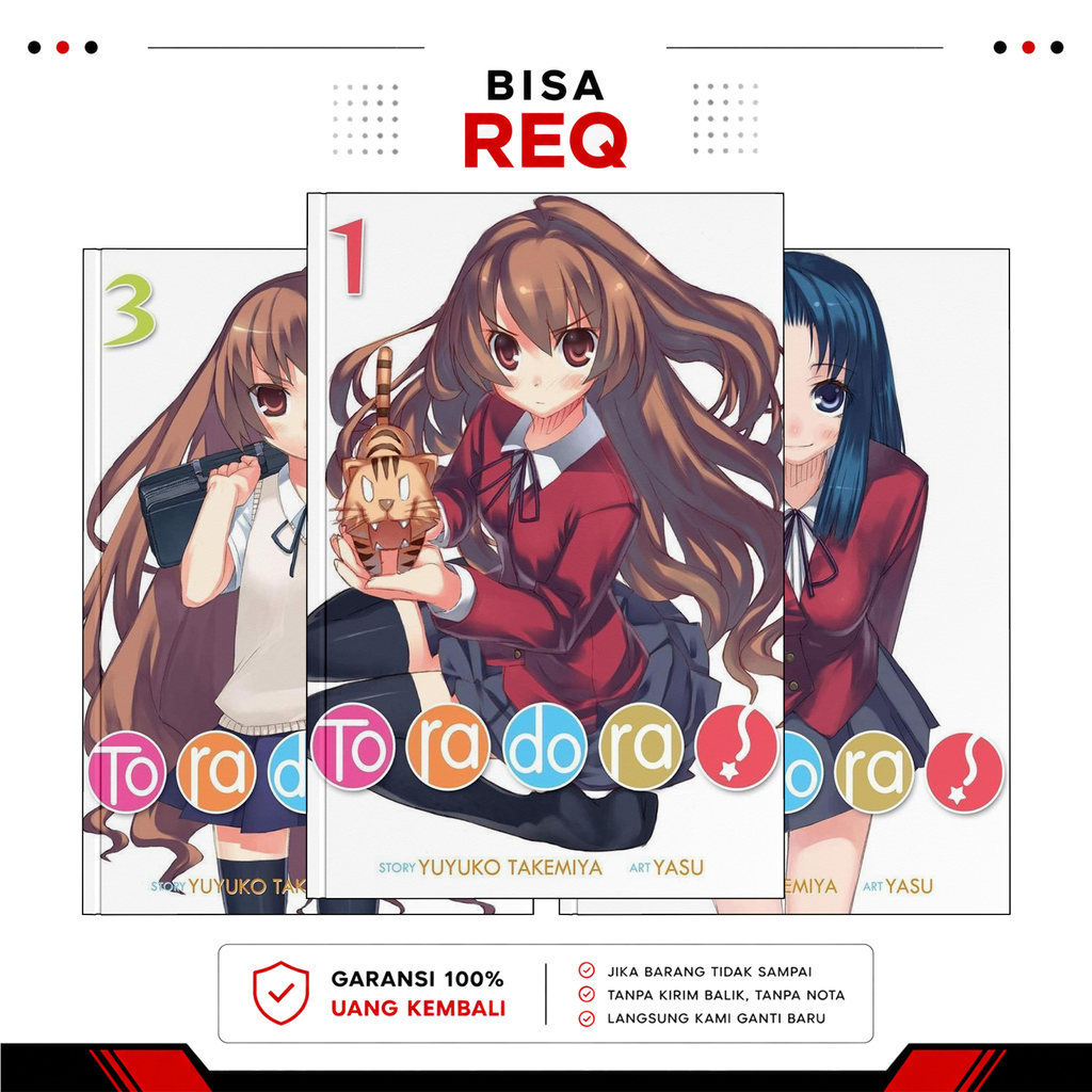 Toradora, Vol. 1-10 ( Light Novel ) by Yuyuko Takemiya