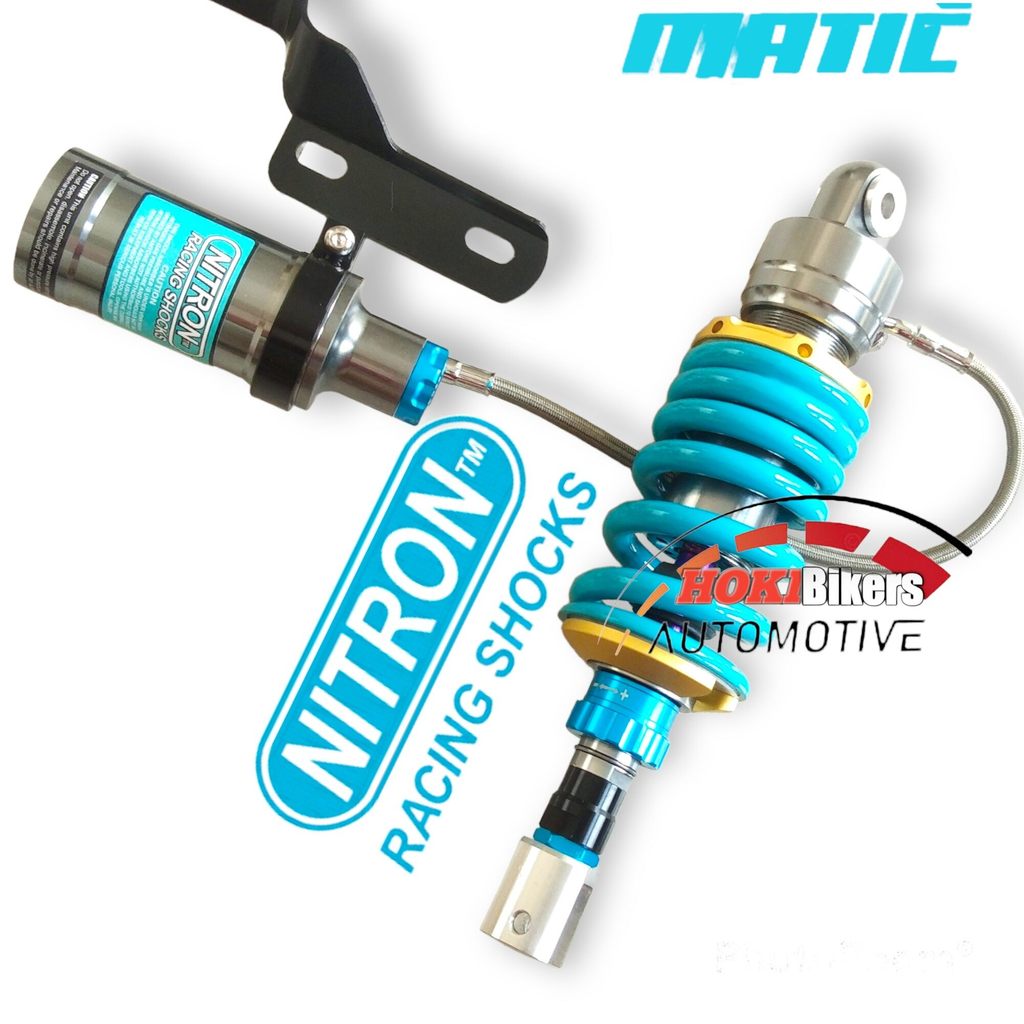 [PROMO12.12] Shockbreaker Nitron Metic Tabung Pisah Model Nitron Matic NITRON THAILAND Mio Vario Bea