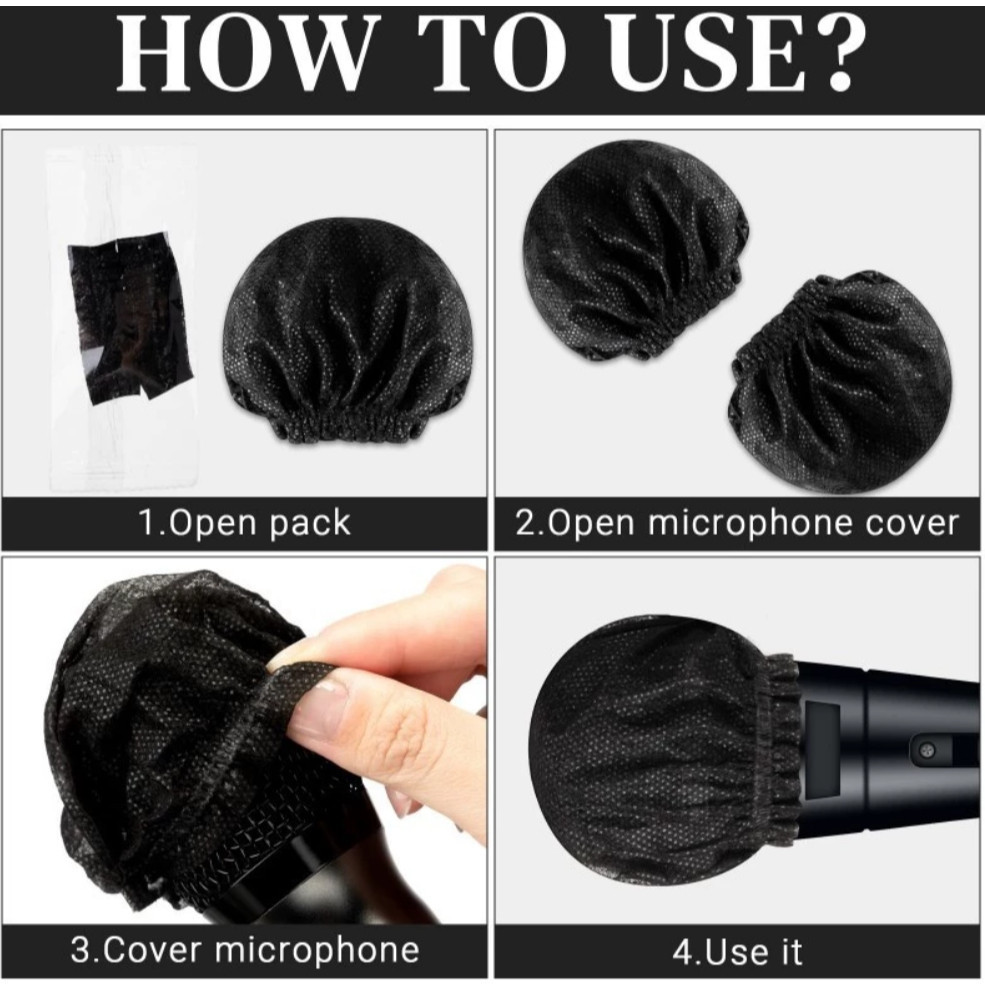 MG335 Cover Sarung  Microphone Tutup Pelindung Microphone