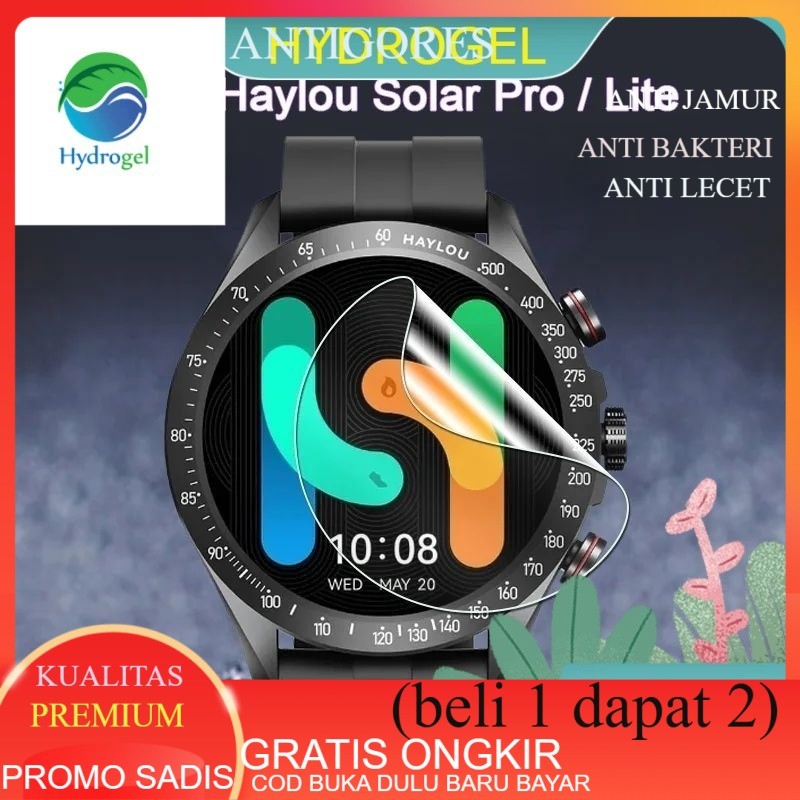 Hydrogel Screen Protector for Haylou Solar LS05 / Solar Plus RT3 / Solar Pro LS18 / Solar Lite / Sol