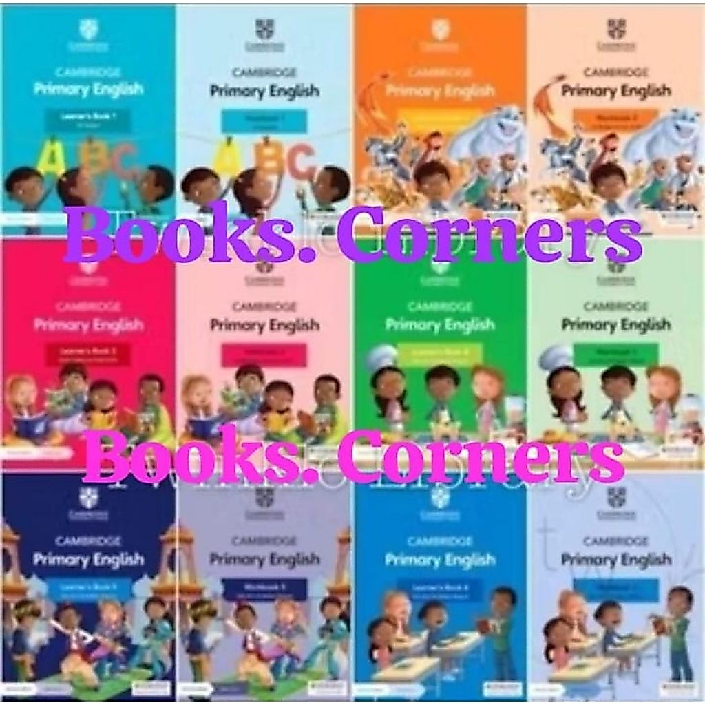 Cambridge primary English 1-6 learners and workbook