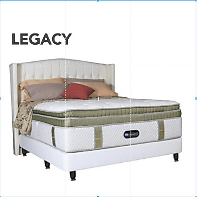 Springbed Simmons Legacy | Kasur Simmons | Mattress Set