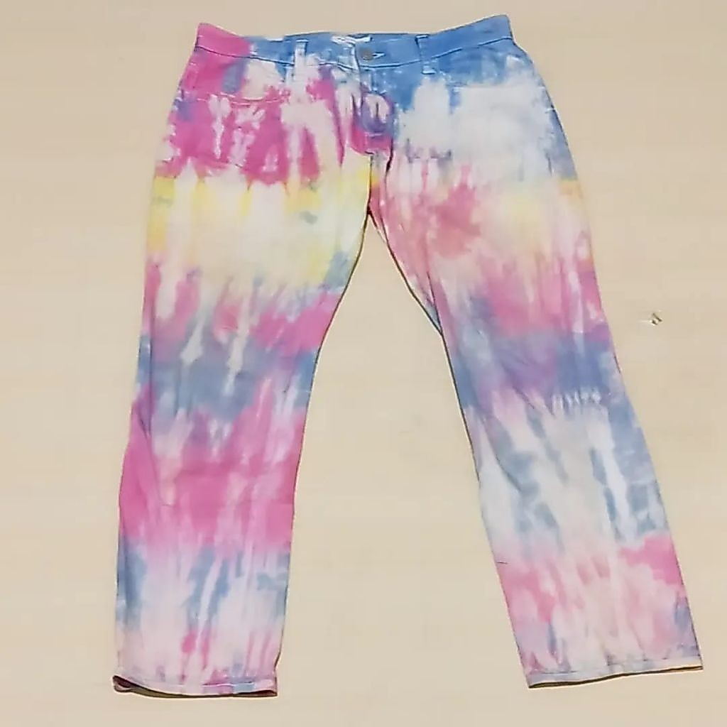 Browny Standard Japanese Brand Tye Dye Jeans Original 