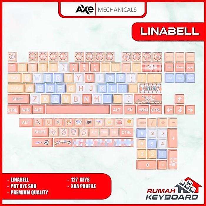 KEYCAP - KEYCAPS - XDA - LINABELL - PBT - DYE SUB