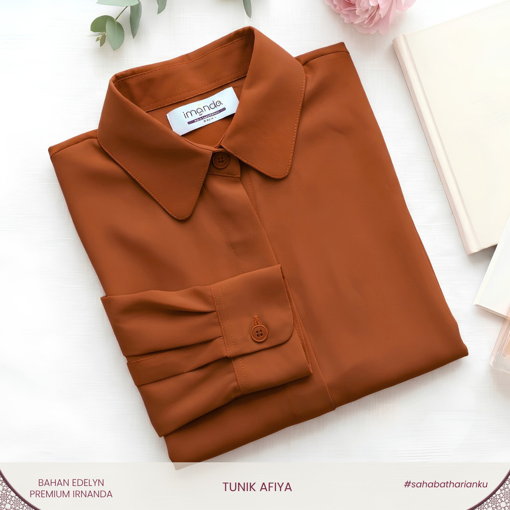 Irnanda Tunik Afiya Bata 
Muslimah Modest Look – Premium Irnanda | Bahan Adem, Flowly & Elegan