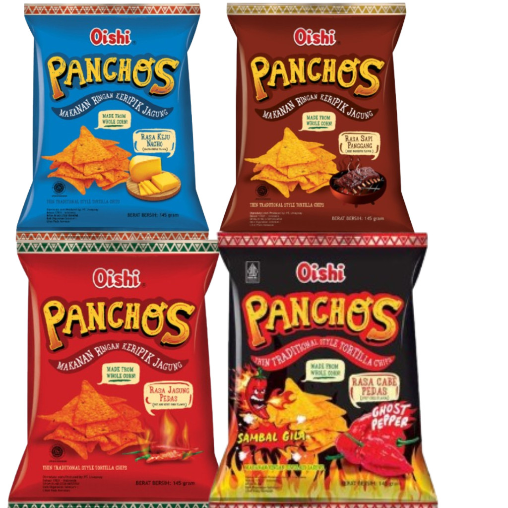 

OISHI PANCHOS 140gr #rizkygrosir#
