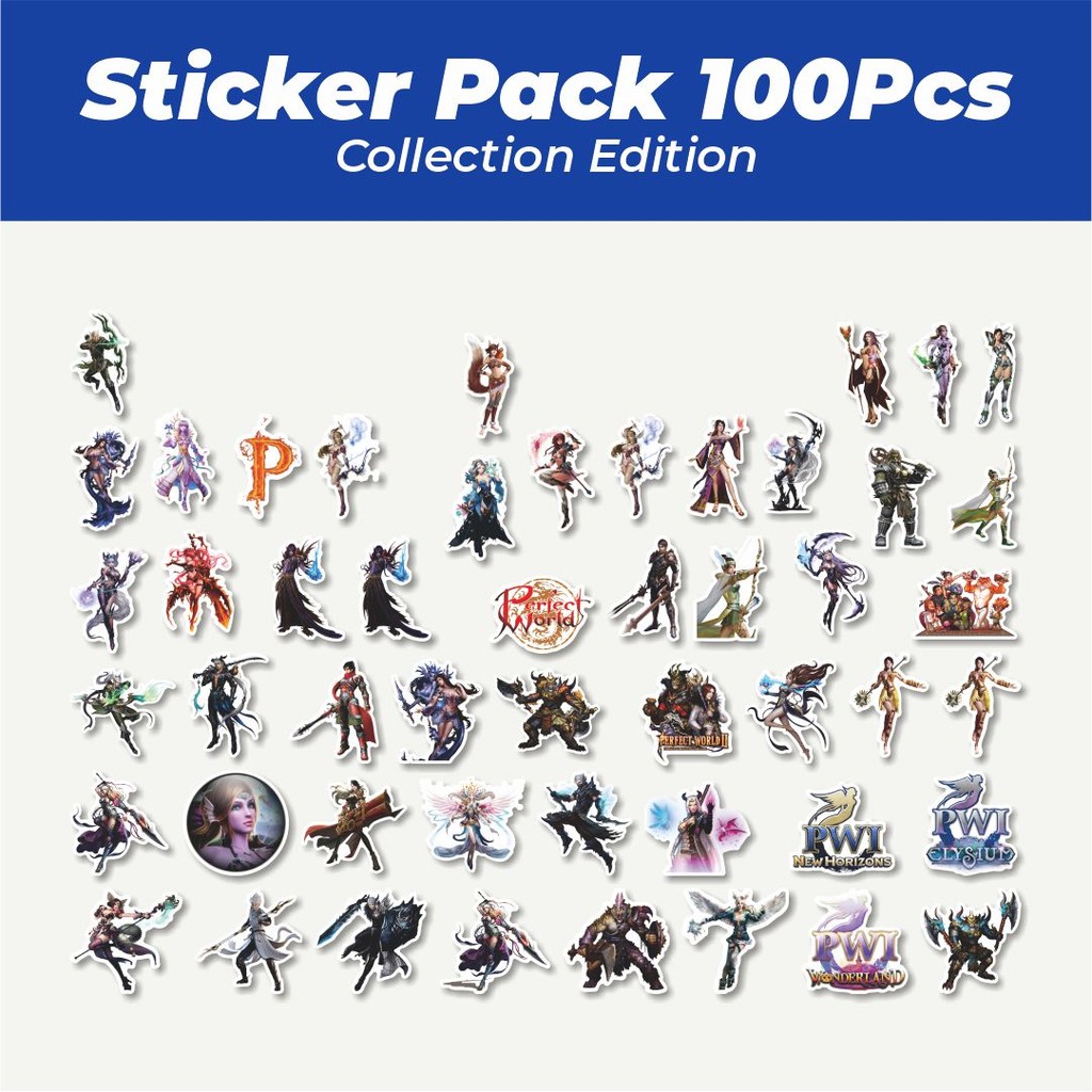 

Hot Stiker Game Perfect World Lucu Anti Air Stikers Berperekat Waterproof Sticker Decal Buat Motor Helm Buku Journal Koper Casing HP Laptop Botol Minum