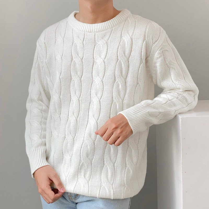 ROLF - Erland Cable Knit Sweater | Sweater Rajut Knitwear Pria
