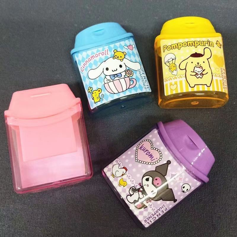 

RNL-W PENCIL SHARPENER Srio Cute Character 2 Hole rautan pensil anak sekolah alat tulis atk stationery with box